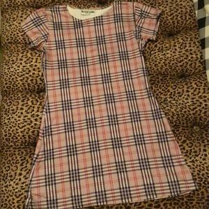 Plaid Tunic Top XS